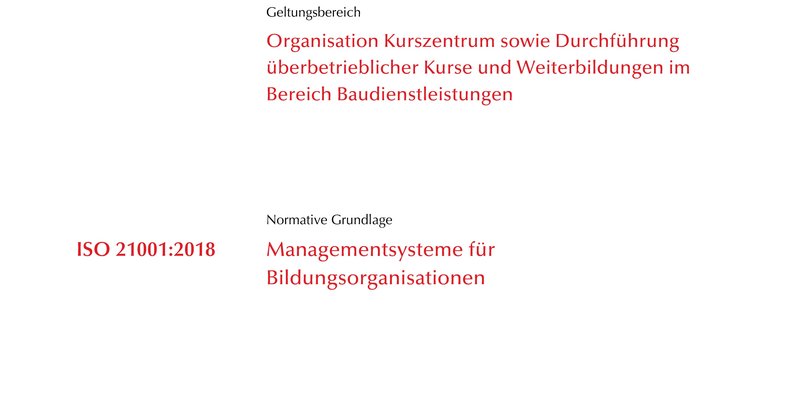 Aufrechterhaltungsaudit für ISO 21001:2018 erfolgreich bestanden