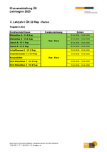 Klasseneinteilung JG 2023 ÜK Rep